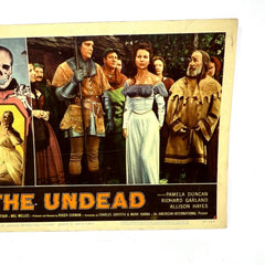 1957 The Undead Movie Lobby Card Pamela Duncan Richard Garland Alison Hayes (d)