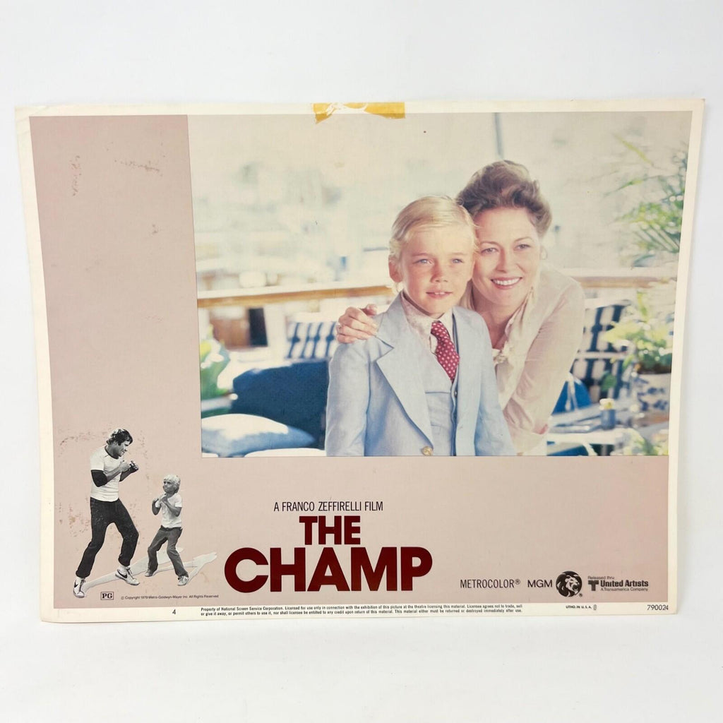1979 The Champ Original Movie Lobby card No.4