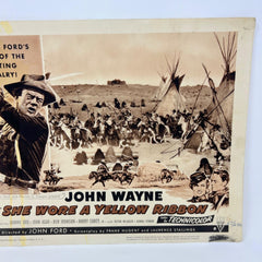 1954 John Wayne She Wore a Yellow Ribbon Collectible Movie Lobby Card (c)