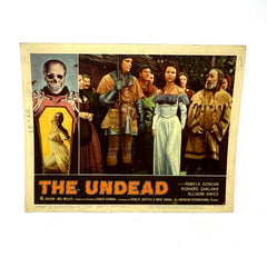 1957 The Undead Movie Lobby Card Pamela Duncan Richard Garland Alison Hayes (d)