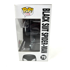 Funko Pop Marvel Walgreens Exclusive Black Suit Spider-Man bobble-head