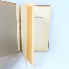 A Study in Mental Hygiene-A. Adolphe Linke Hardcover First Edition