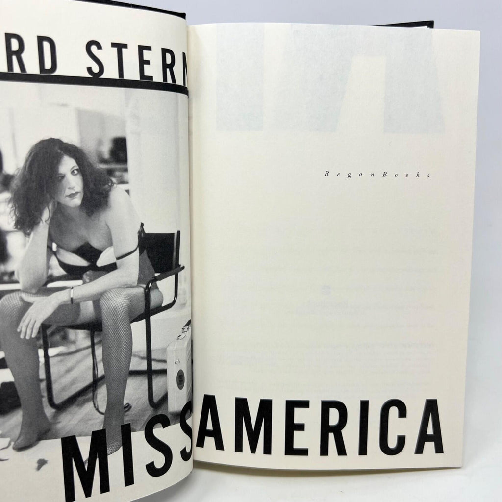 Miss America Howard Stern Hardcover No Dust Jacket