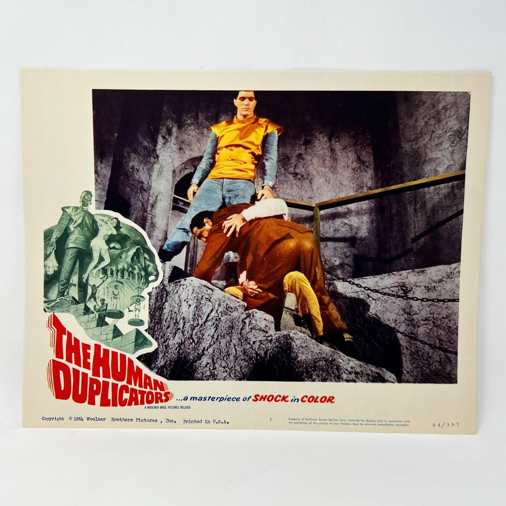 Vintage 1964 The Human Duplicators Collectible movie Lobby Card Set of 8
