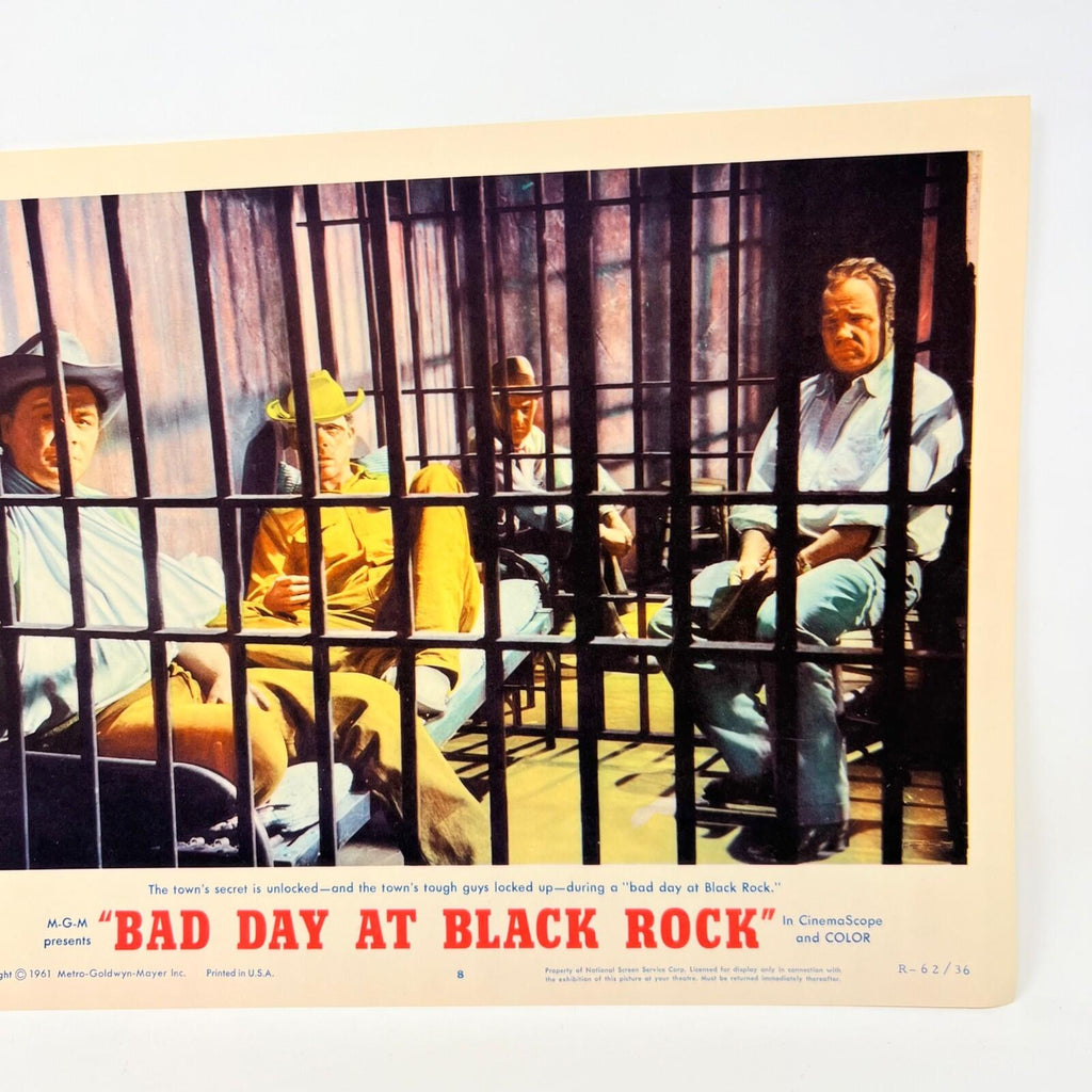 1961 Bad Day At Black Rock Lobby Card Movie Poster No.8