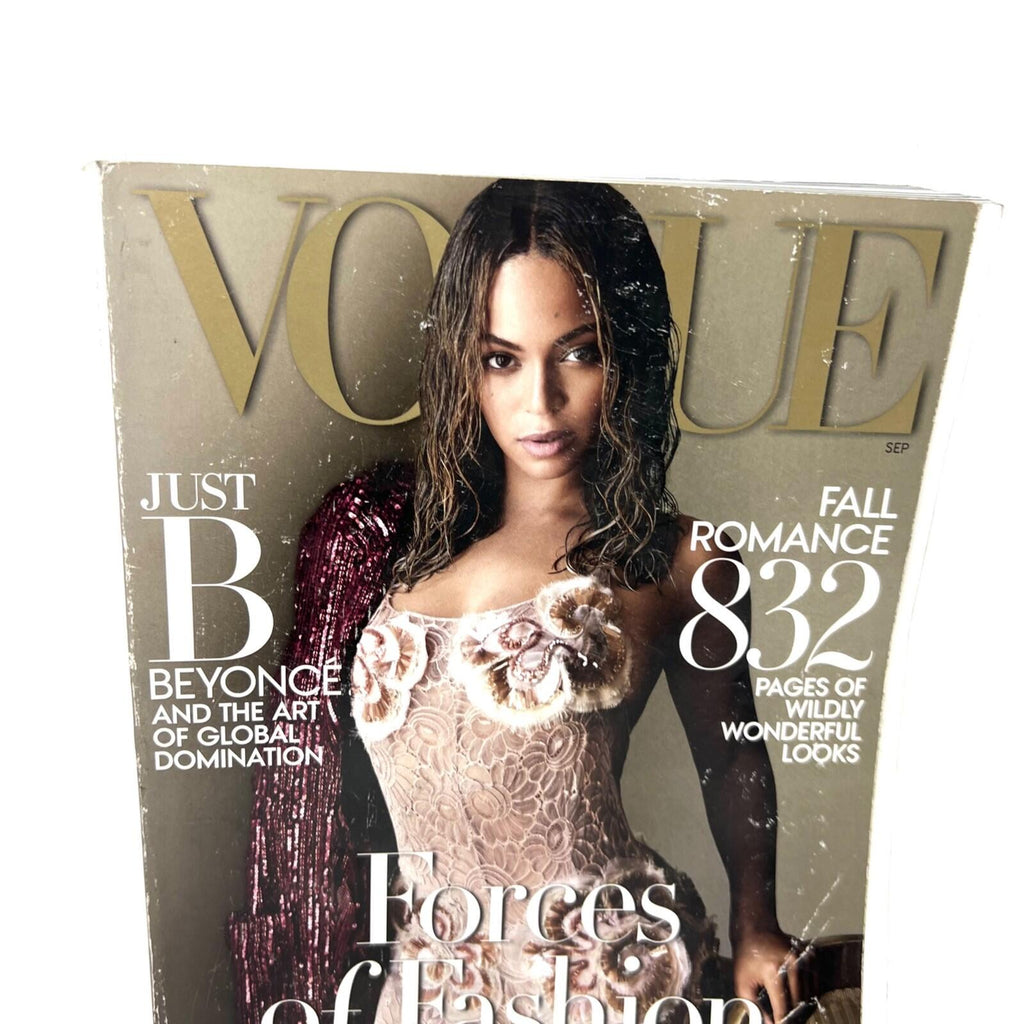 Vogue Magazine September 2015 Beyoce Cover Fall Romance Forces Of Fashion