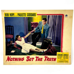 Nothing But The Truth Collectible Movie Lobby Card Bob Hope Paulette Goddard (g)
