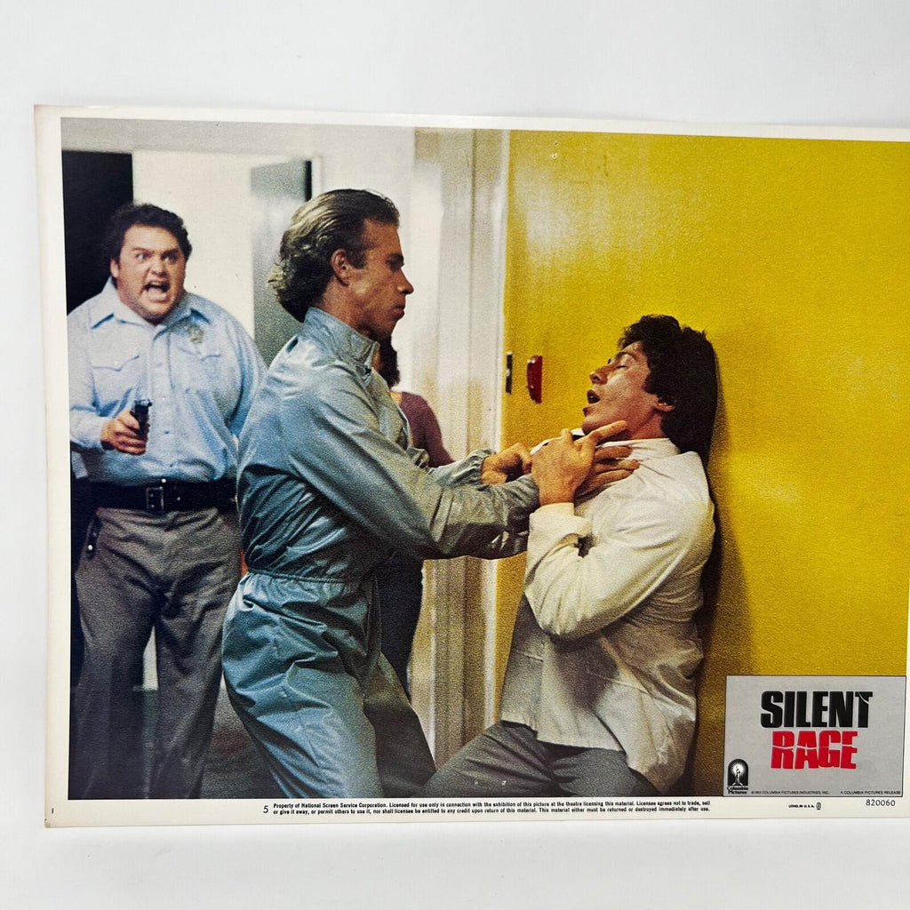 1982 Silent Rage  Collectible movie Lobby Card No.5