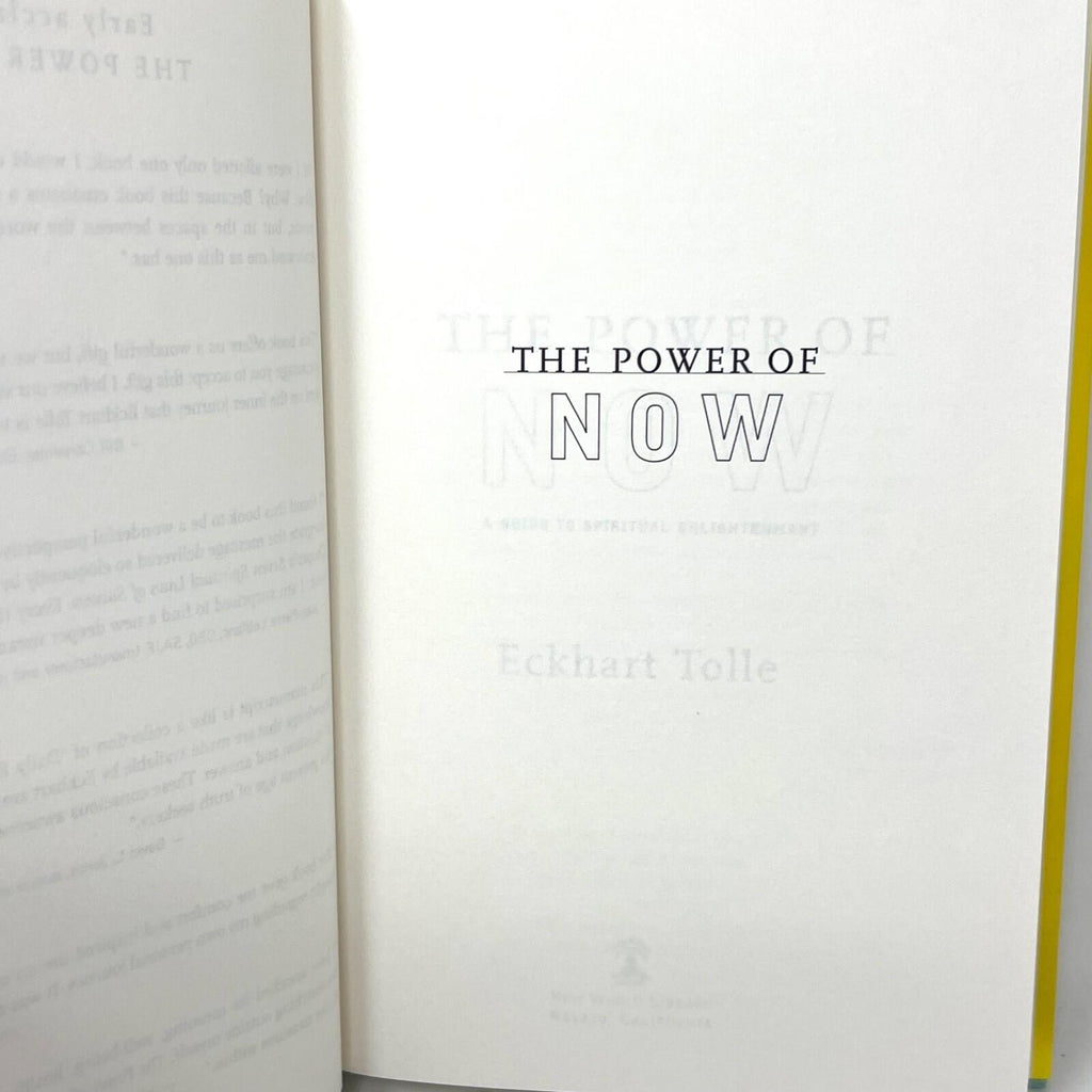 The Power of Now: A Guide to Spiritual Enlightenment Hardcover