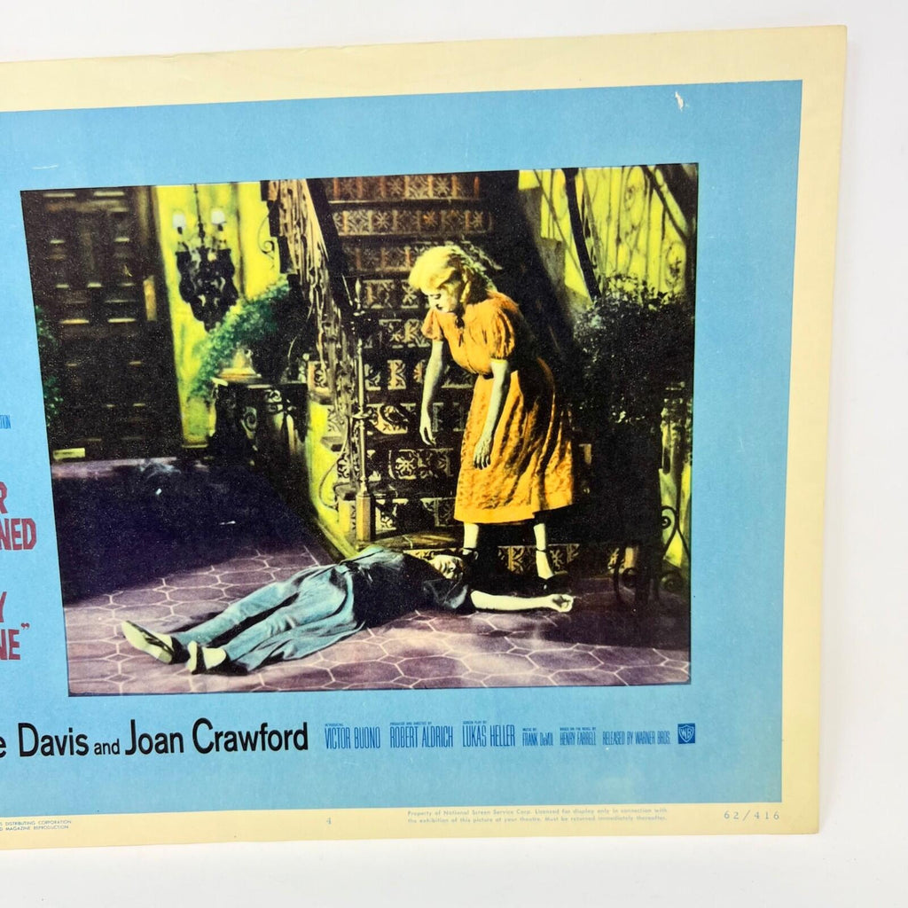 1962 What Ever Happened To Baby Jane Collectible Movie Lobby Card No.4