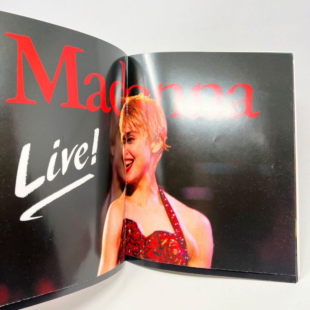 Madonna LIVE! Rare Photos Softcover Book Omibus Press 1987 Pre-Owned Vintage