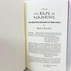 The Rape of Nanking By Iris Chang First Edition hardcover
