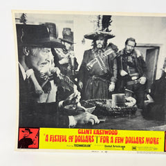 A Fistful Of Dollars For A Few Dollars More Lobby Card Movie Poster No.6