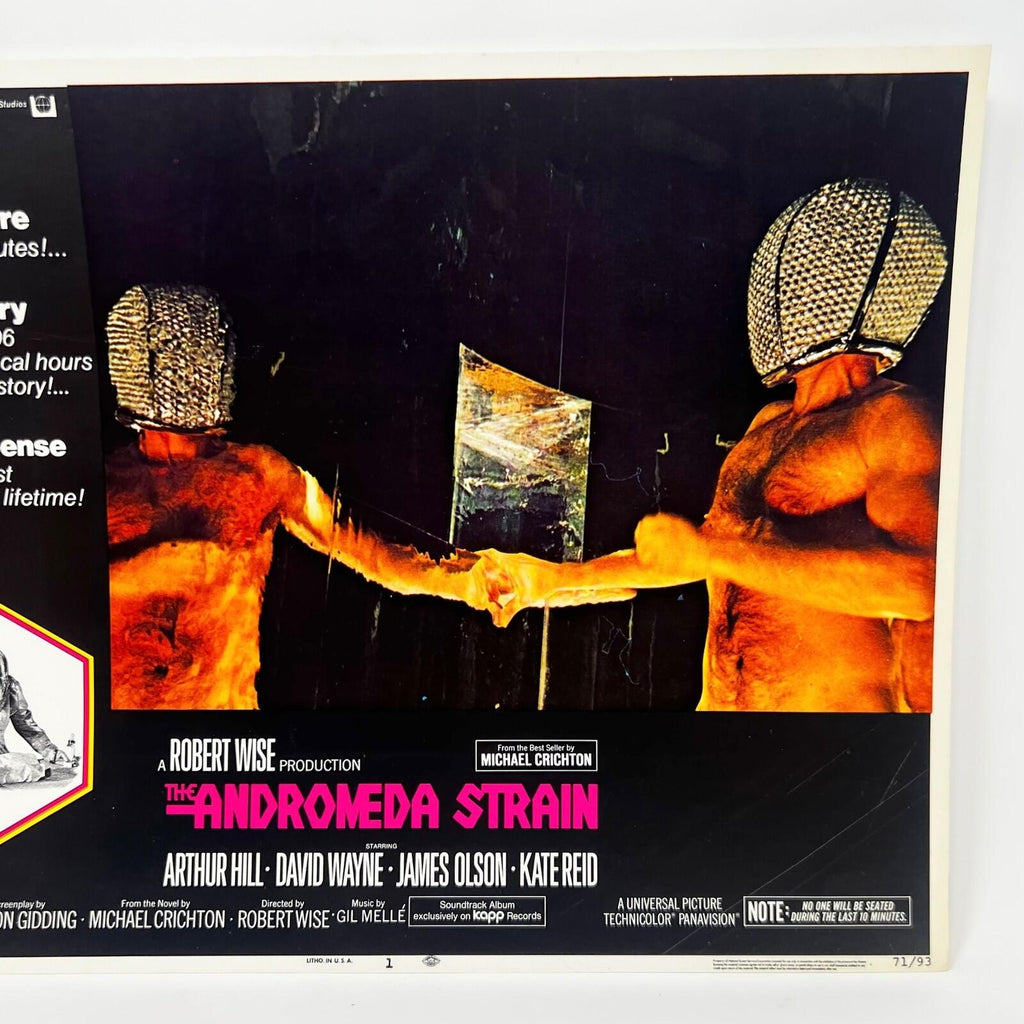 1971 The Andromeda Strain Collectible movie Lobby Card Evelyn Ankers No. 1