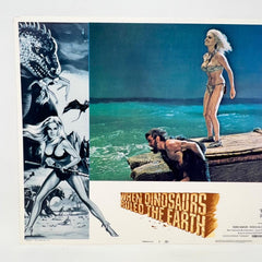 1970 When Dinosaurs Ruled The Earth Collectible Movie Lobby Card No.1