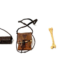 Neca Pan's Labyrinth Loose old Faun satchels Tote Bag & Bone Flute Toy