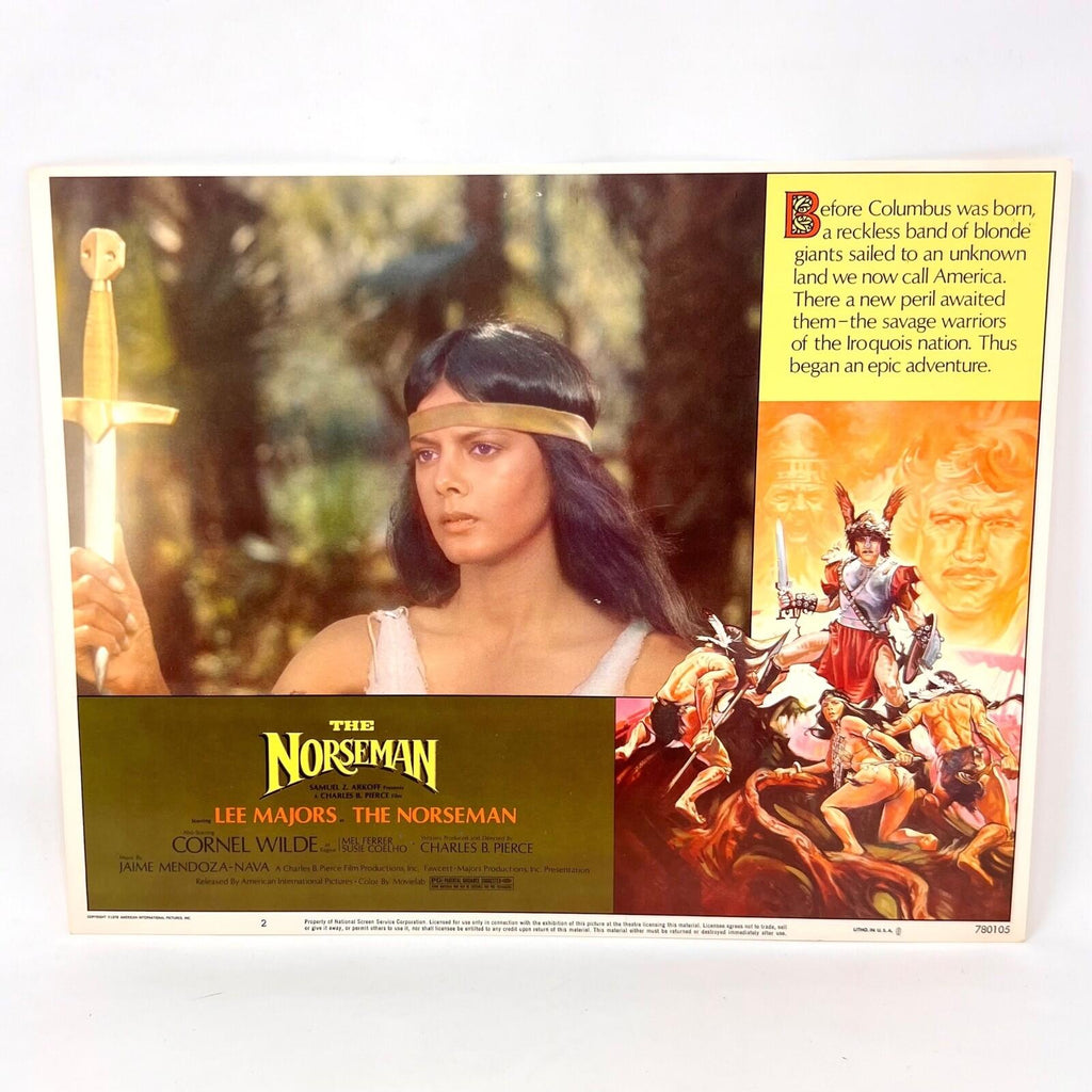 1978 The Norseman Original Movie Lobby Card No.2