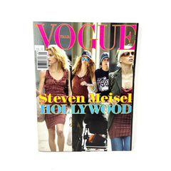 VOGUE Magazine Italia January 2005 Hollywood Steven Meisel BRUCE WEBER Rare