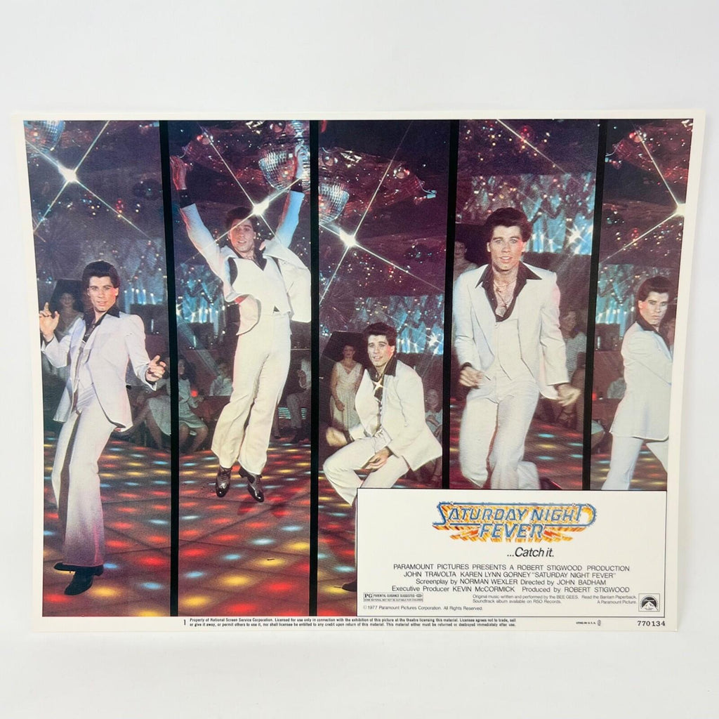 1977 Saturday Night Fever Original Movie Lobby card No.1