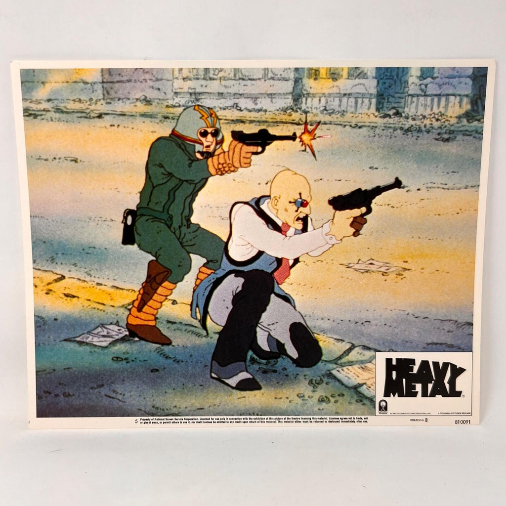 1981 Heavy Metal Utho Set of 8 Original Movie Lobby Cards
