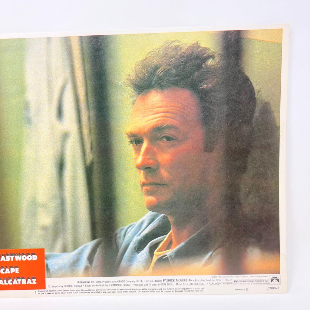 Clint Eastwood Escape From Alcatraz Lobby Card Movie Poster No.1