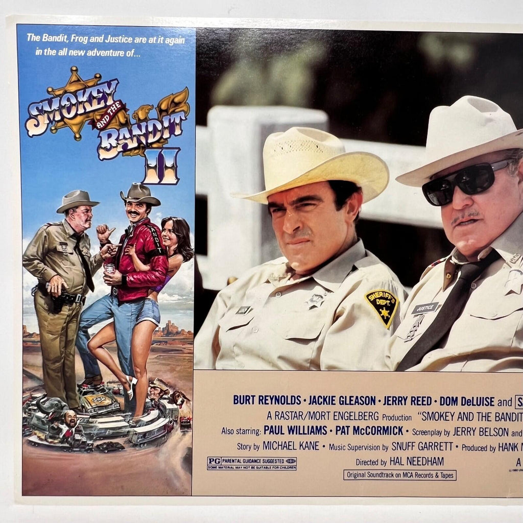 1980 Smokey and the Bandit II Original Movie Lobby card (b)