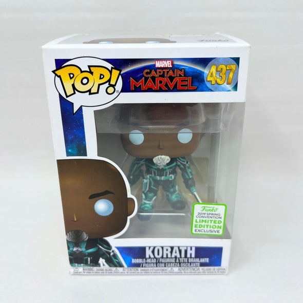 Funko Pop Marvel Captain Marvel Korath 2019 Spring Convention Vinyl Figure