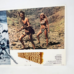 1970 When Dinosaurs Ruled The Earth Collectible Movie Lobby Card No.7
