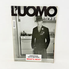 Luomo Vogue Magazine Italy February 2006 N.368 Jonathan Rhys-Meyers What's Next
