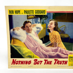 Nothing But The Truth Collectible Movie Lobby Card Bob Hope Paulette Goddard (h)