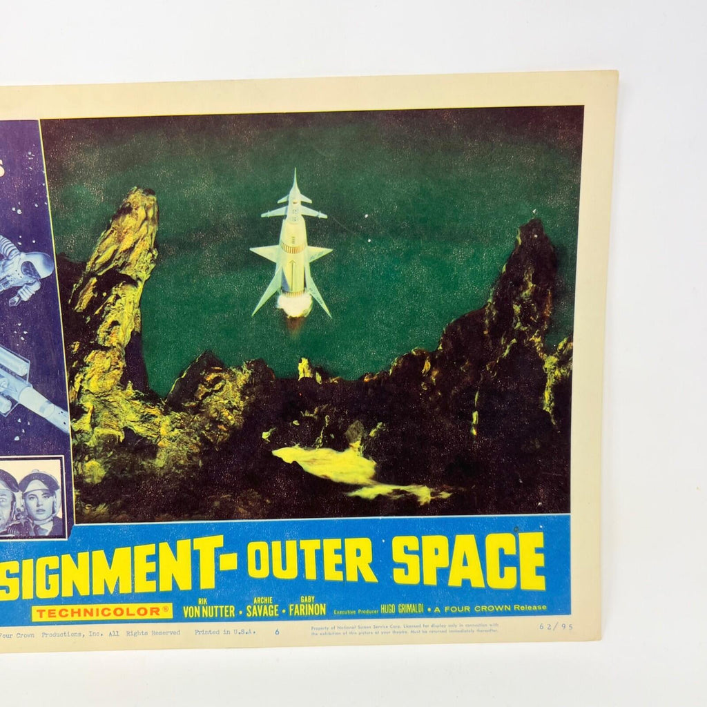 1962 Assignment - Outer Space  Movie Lobby Card No.6