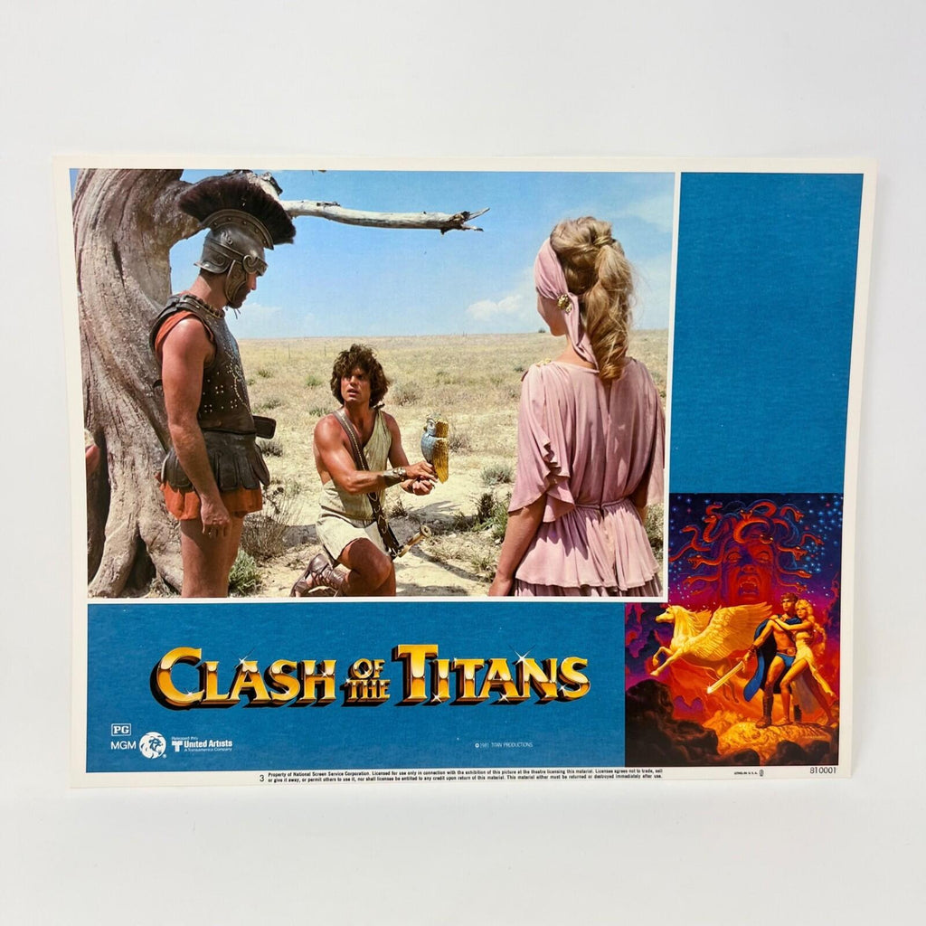 1981 Clash Of The Titans Lobby Card Movie Poster No.3
