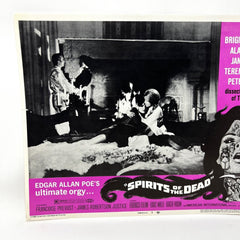1969 Spirits of the dead Collectible movie Lobby Cards set of 8