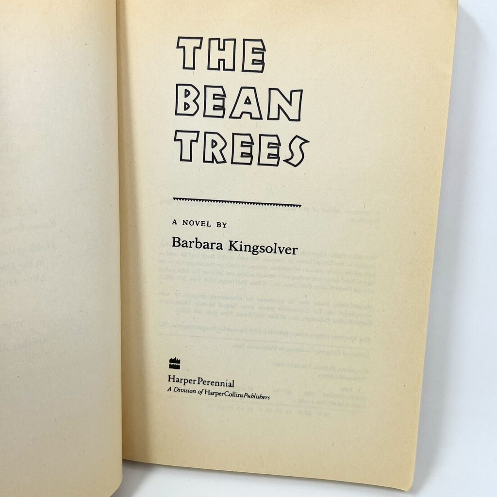The Bean Trees, Barbara Kingsolver