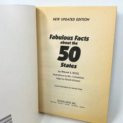 Fabulous Facts about the 50 States - Paperback By Ross, Wilma S. - GOOD