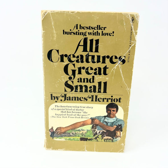 All Creatures Great And Small by James Herriot 1978 11th print paperback