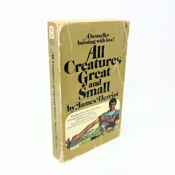 All Creatures Great And Small by James Herriot 1978 11th print paperback