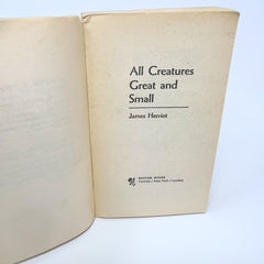 All Creatures Great And Small by James Herriot 1978 11th print paperback