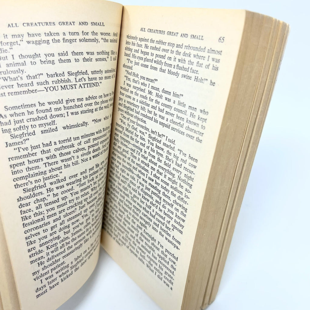 All Creatures Great And Small by James Herriot 1978 11th print paperback