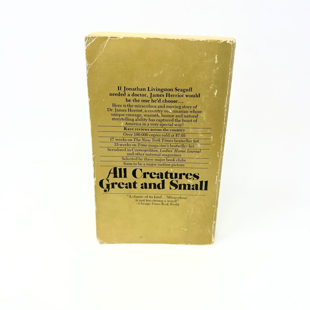 All Creatures Great And Small by James Herriot 1978 11th print paperback