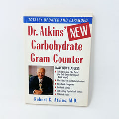 Dr. Atkins' New Carbohydrate Gram Counter Atkins  M.D., Robert C.  Used