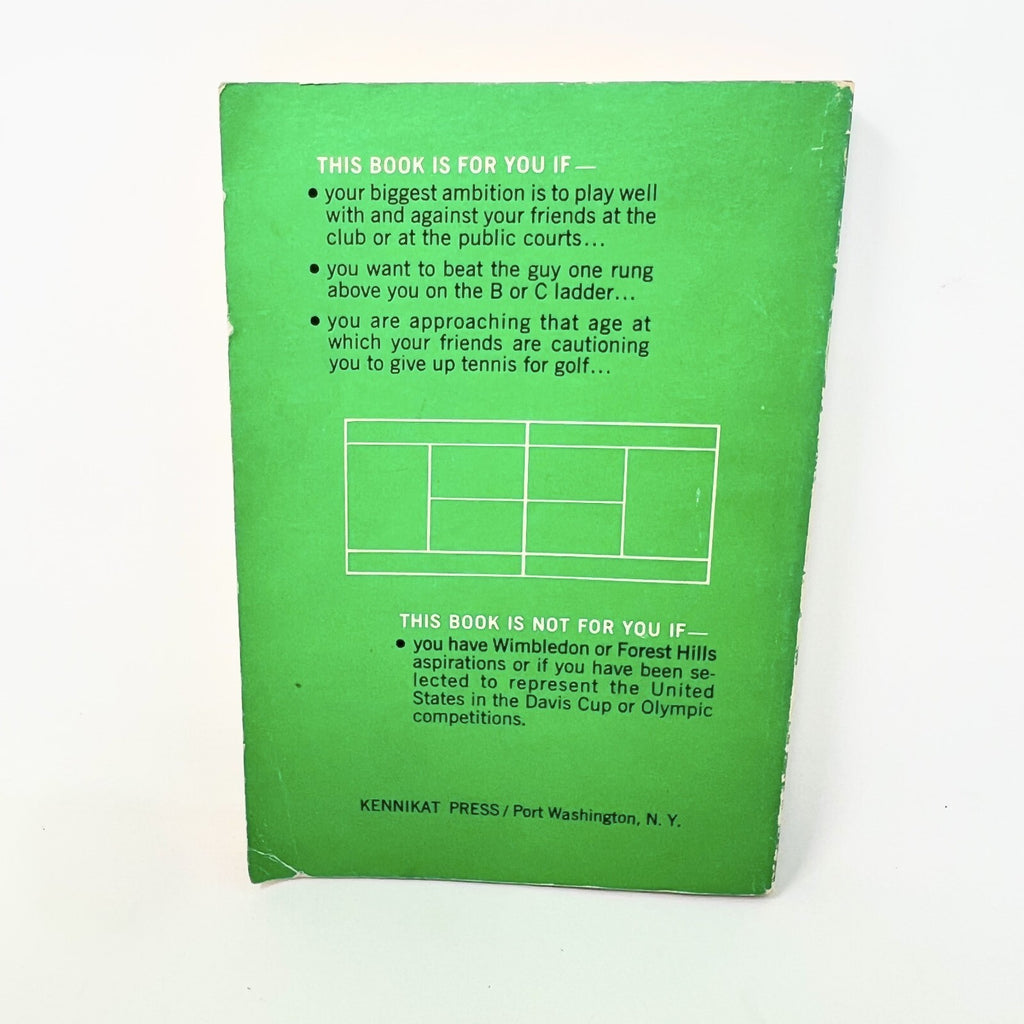 Use your Head In Tennis By Bob Harman Keith Monroe Kennikat Prest Inc. 1966