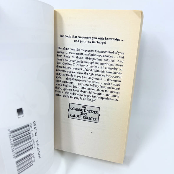 The Corinne T. Netzer 2003 Calorie Counter by Netzer, Corinne T.