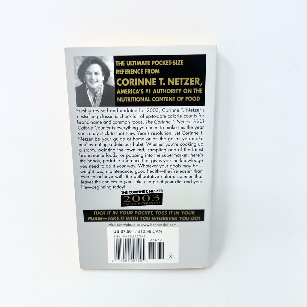 The Corinne T. Netzer 2003 Calorie Counter by Netzer, Corinne T.
