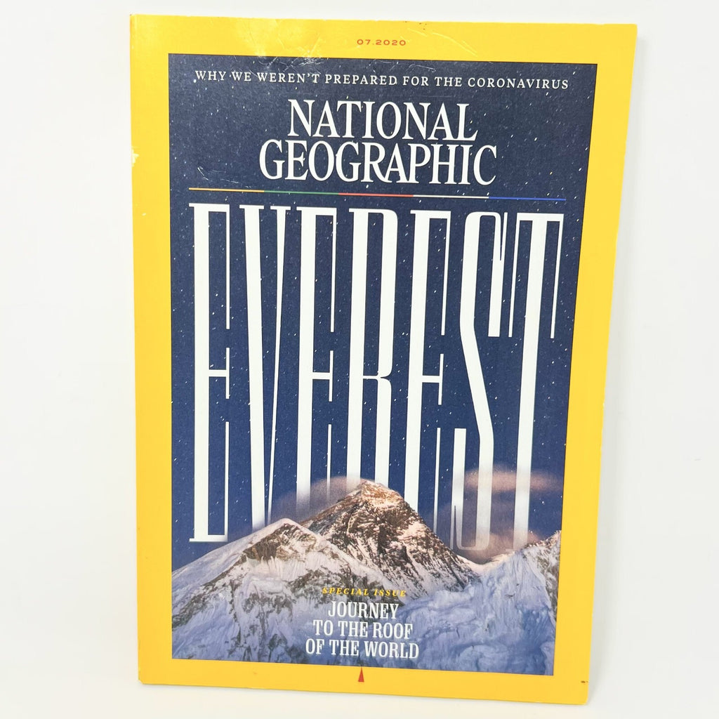 National Geographic Magazine July 2020 Everest Special Issue.