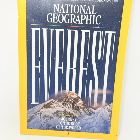 National Geographic Magazine July 2020 Everest Special Issue.