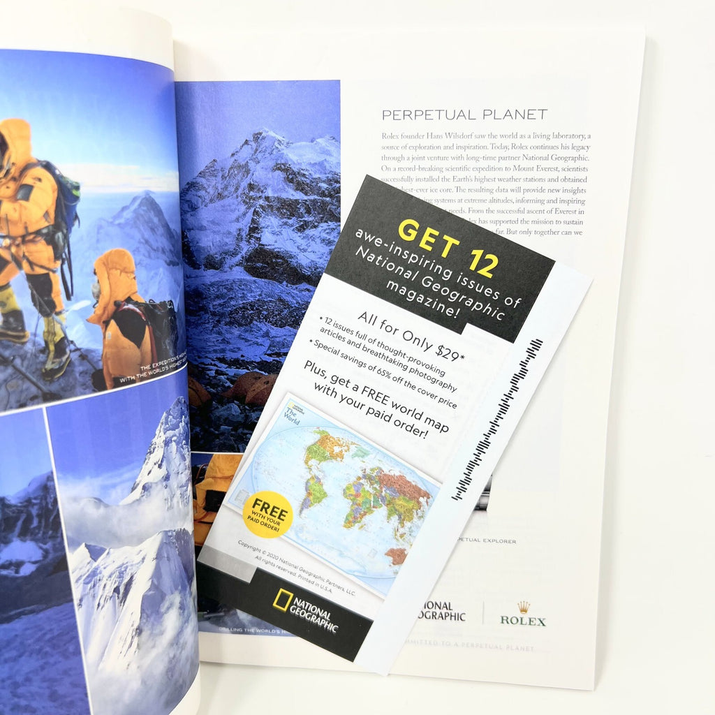 National Geographic Magazine July 2020 Everest Special Issue.