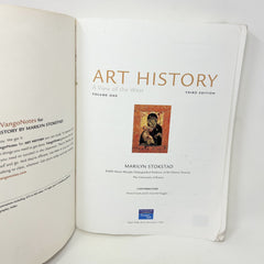 Art History, Vol 1, 3rd Edition - Paperback By Stokstad, Marilyn