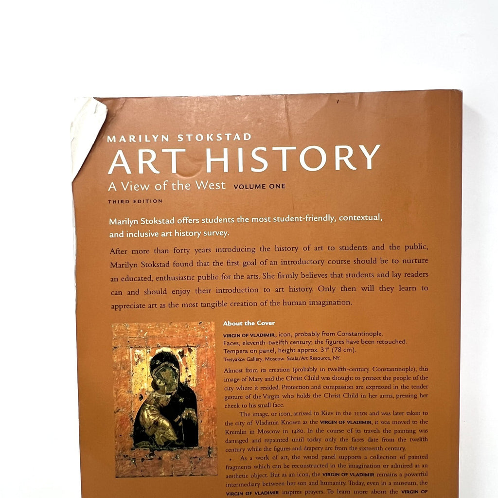 Art History, Vol 1, 3rd Edition - Paperback By Stokstad, Marilyn