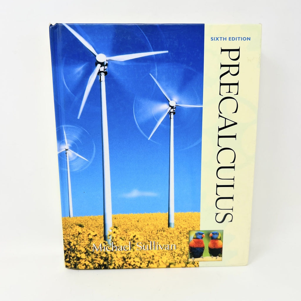 Precalculus Michael Sullivan Sixth Edition Hardcover Book Mathematics